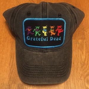 Grateful Dead Dancing Bears Cotton Baseball Hat 🧢